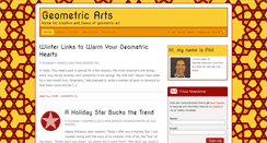 Desktop Screenshot of geometricarts.com